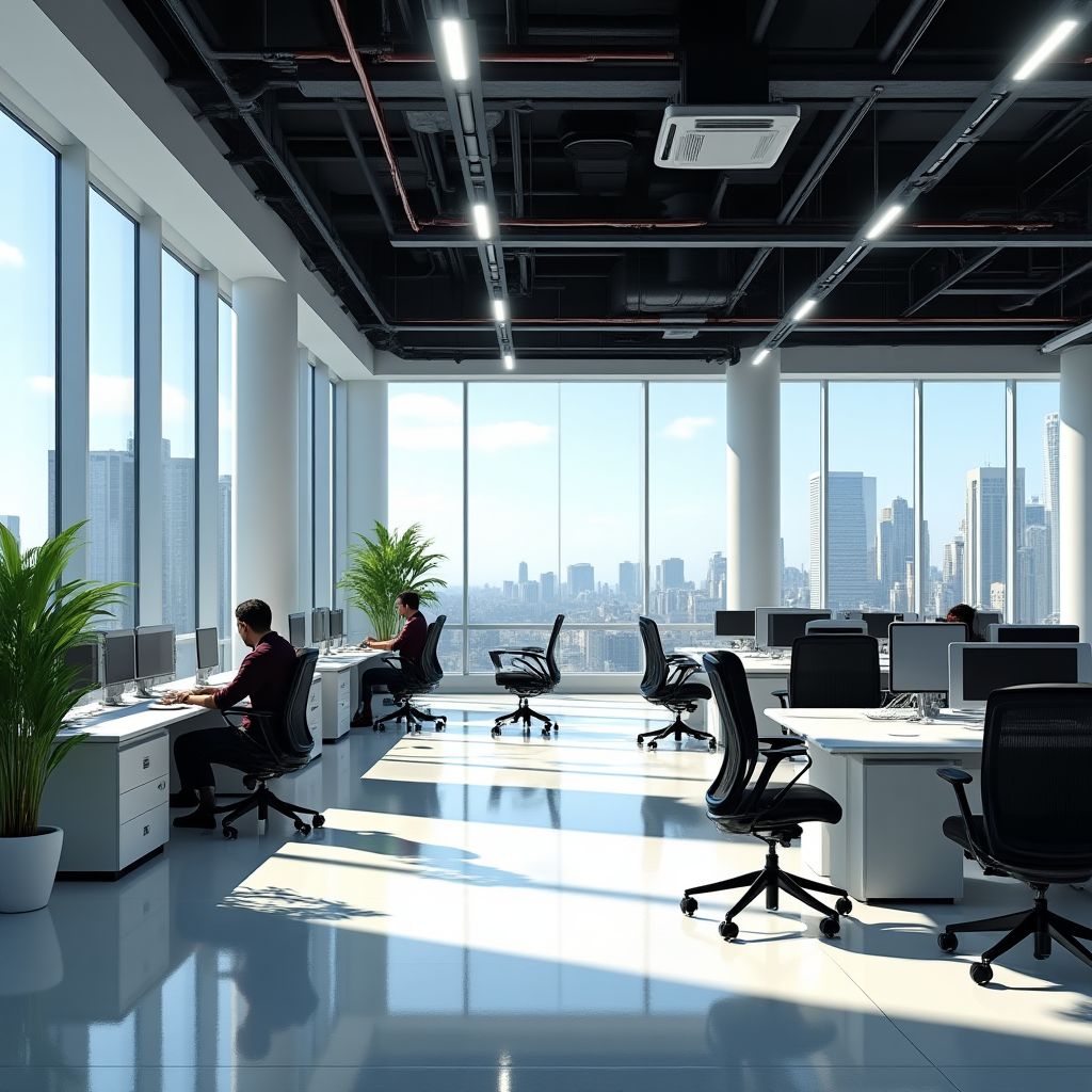 Oficinas modernas de Deloitte Argentina